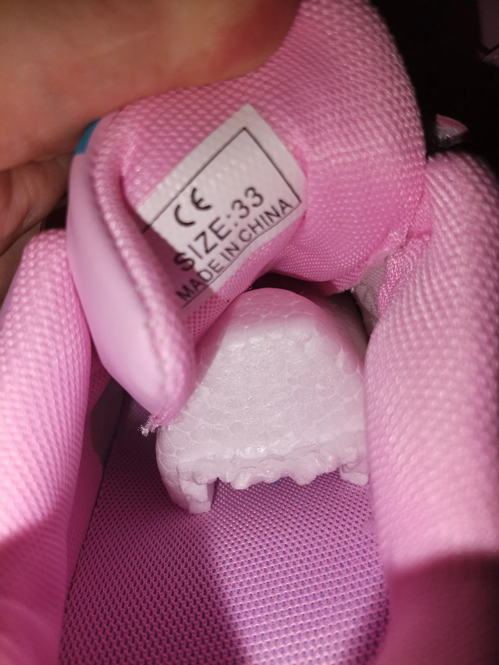 Kids Pink Light-Up Roller Sneakers with USB Charging